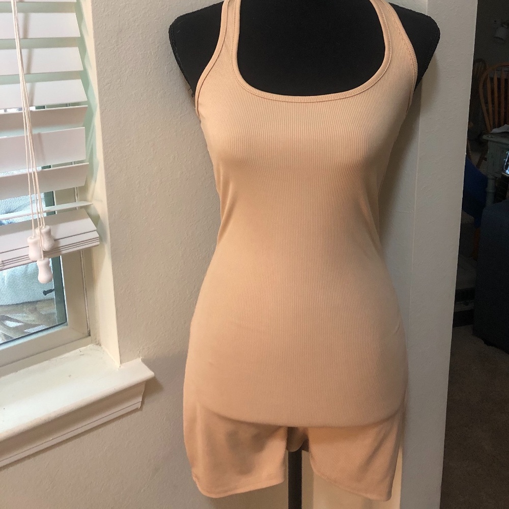 2 for $10 Athletic Stretch Rompers Size: Small